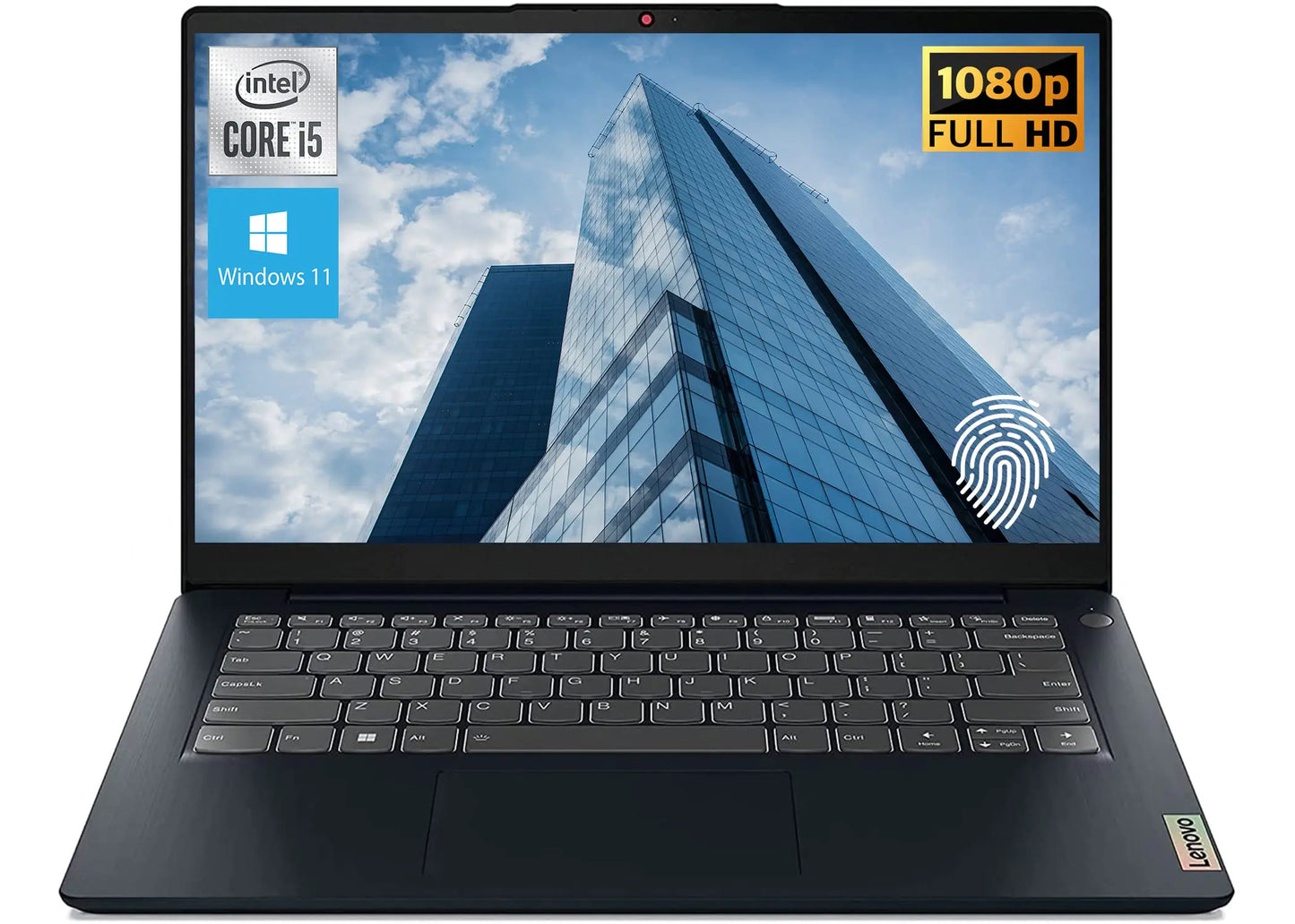 Lenovo IdeaPad 3 Laptop Holiday Deals 15.6" FHD Touchscreen Intel Core i3-1115G4 8GB RAM 256GB SSD SD Card Reader HDMI Webcam Wi-Fi 6 Windows 11 Home Grey