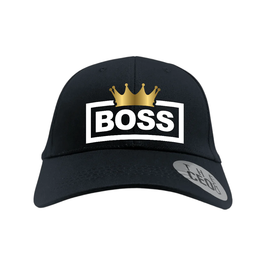Boss Crown Embroidered Baseball Cap