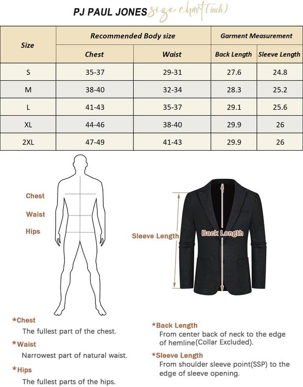 PJ PAUL JONES Mens Irish Wool Blend Suit Blazer Peak Lapel Herringbone Tweed Retro Sport Coats for Church Dark Green XL
