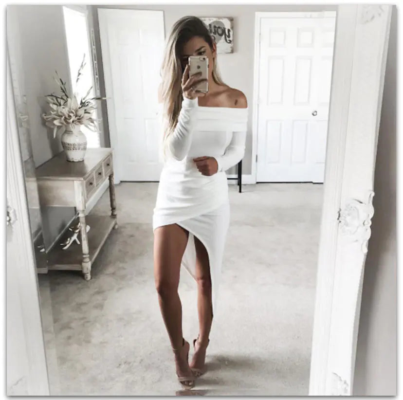 Women's Long Sleeve Bodycon Dress for Cocktail Parties