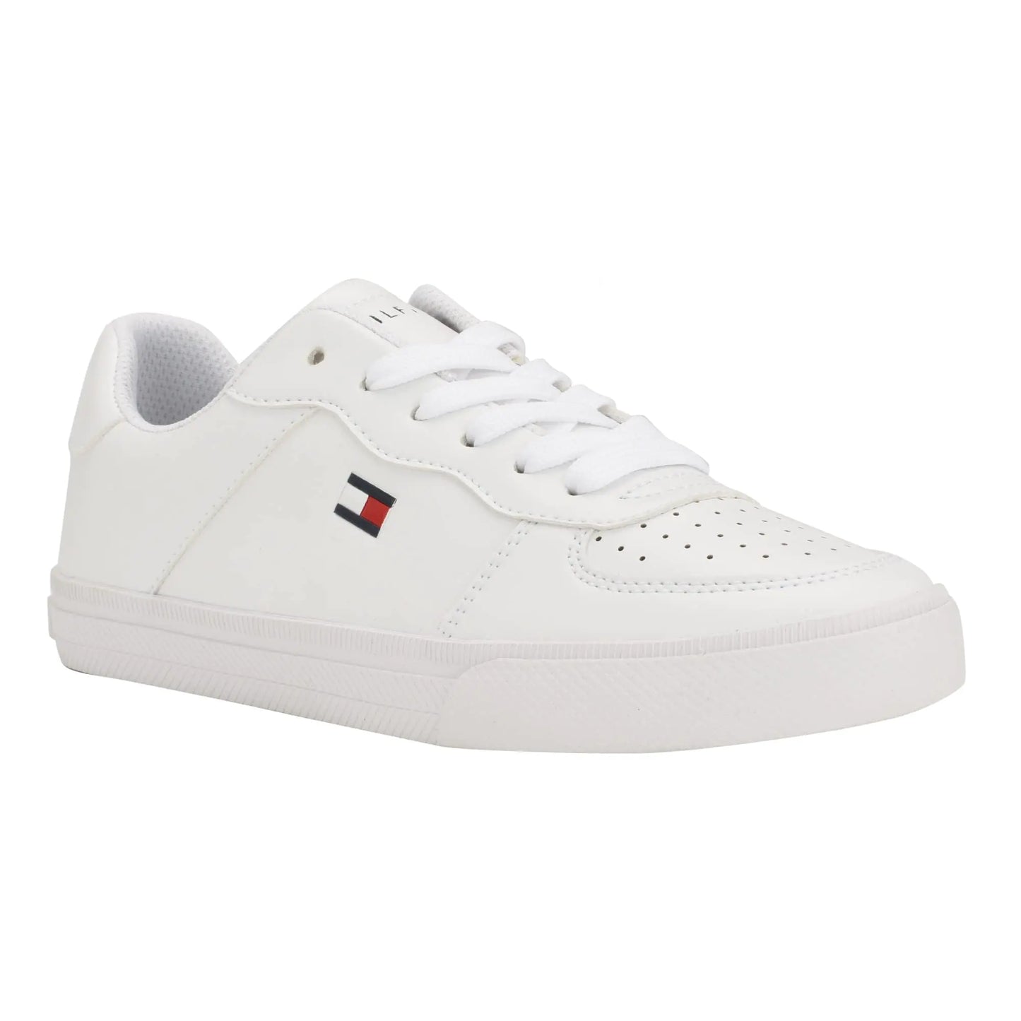 Tommy Hilfiger Womens Lelini Sneaker White 140 5.5
