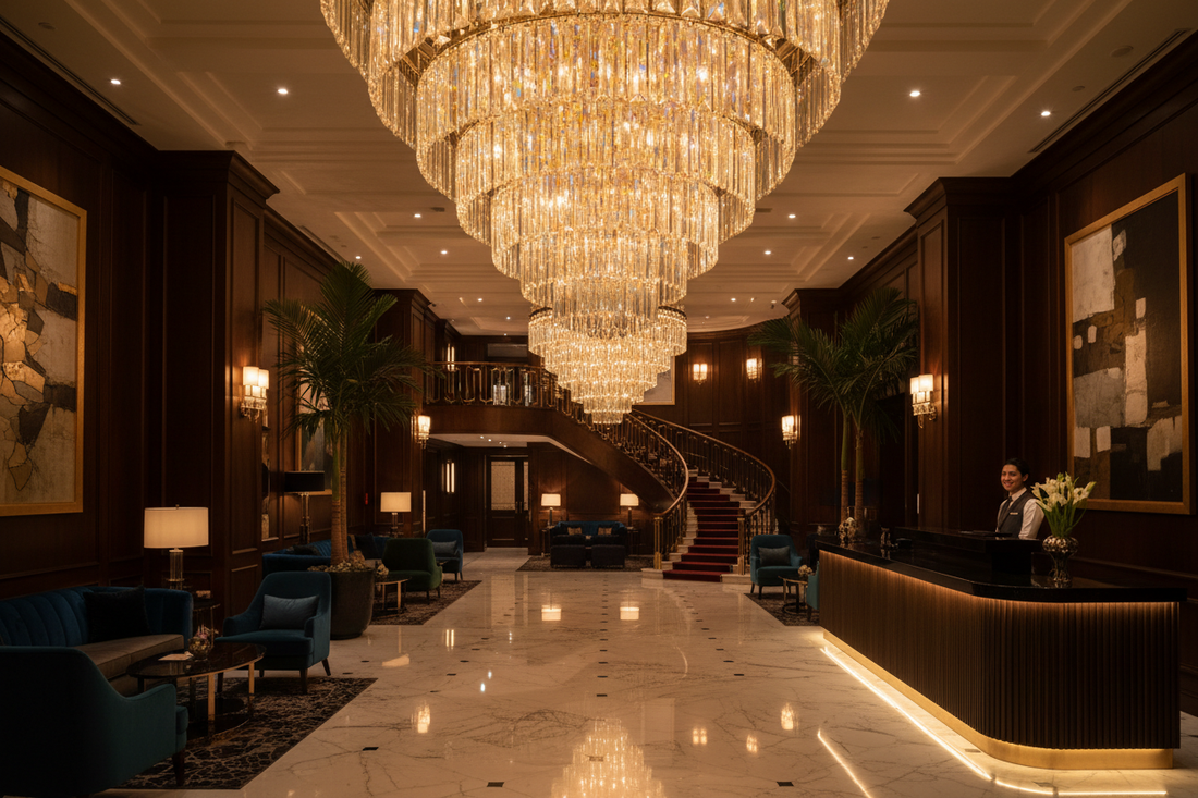 Hotel Lighting Design: Creating Luxury Guest Experiences