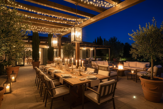 Lighting Ideas for Summer Outdoor Entertaining