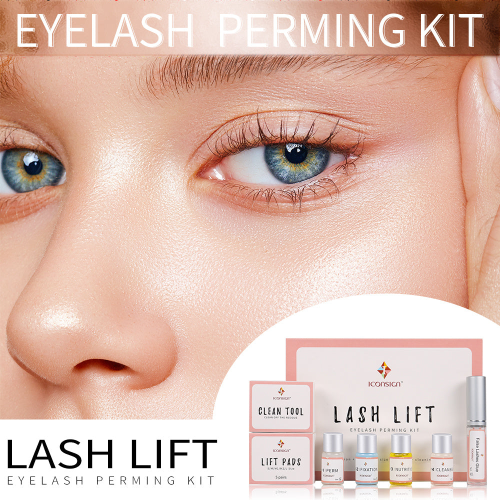 CONSIGN Lash Lift Kit Lash Lifiting Eyelash Perming Kit Lash Curling Enhancer Eyes Makeup Tools