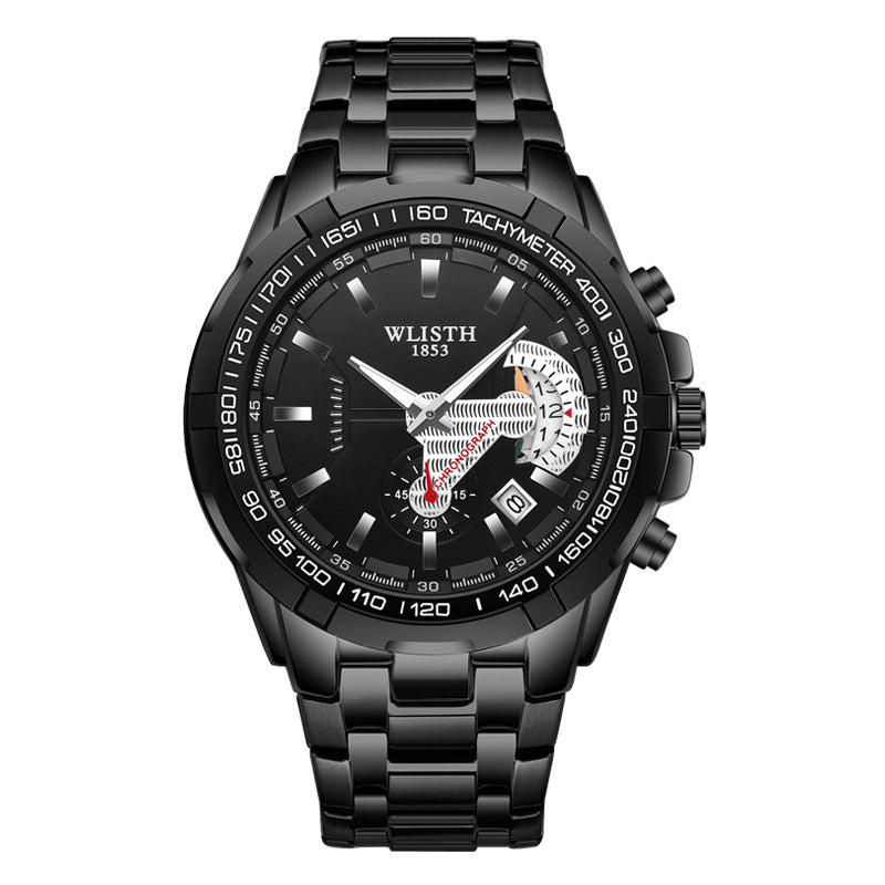 WLISTH est 1853 Quartz watch men''s waterproof