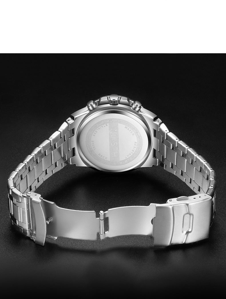WLISTH est 1853 Quartz watch men''s waterproof