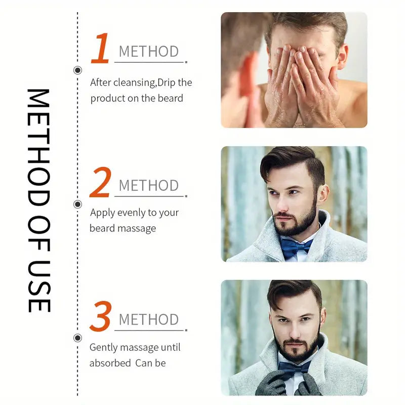 SADOER Beard Oil Set for Men - Moisturizing & Soften