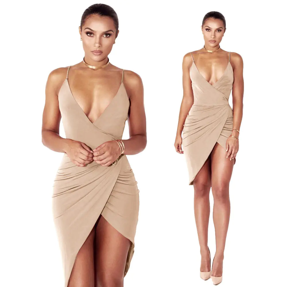 Strapless Dress, Bandage Dress, Nightclub Dress