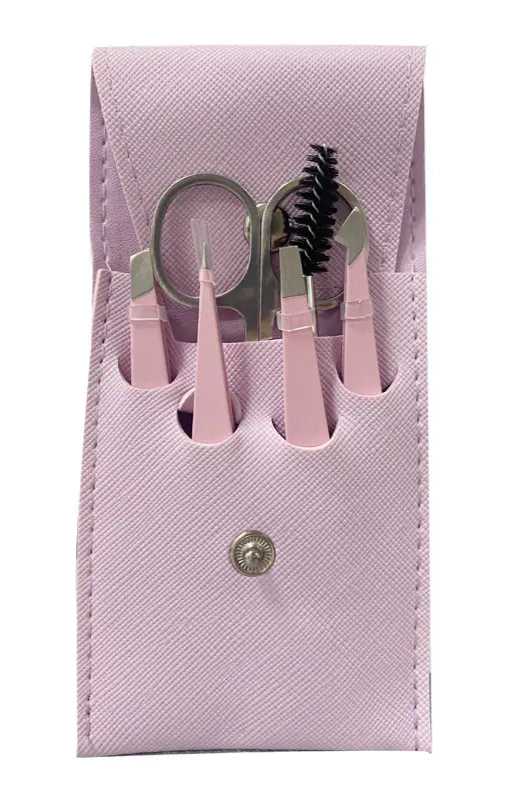 Stainless Steel Tweezers Set for Beauty and Grooming