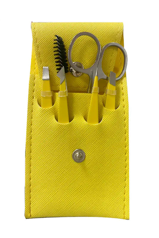 Stainless Steel Tweezers Set for Beauty and Grooming