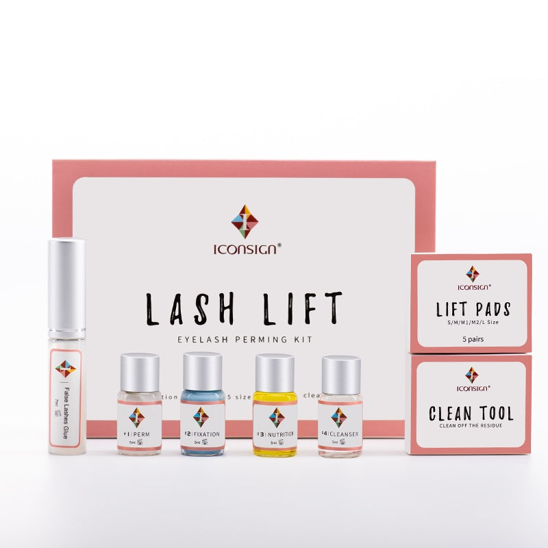 CONSIGN Lash Lift Kit Lash Lifiting Eyelash Perming Kit Lash Curling Enhancer Eyes Makeup Tools
