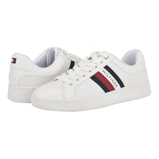 Tommy Hilfiger Womens Jallya Sneaker White 140 6