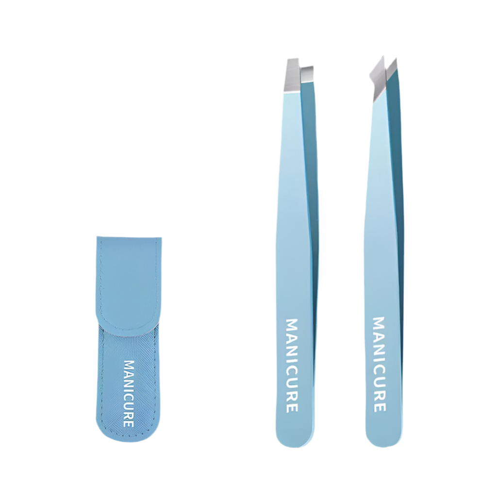 Stainless Steel Tweezers Set for Beauty and Grooming