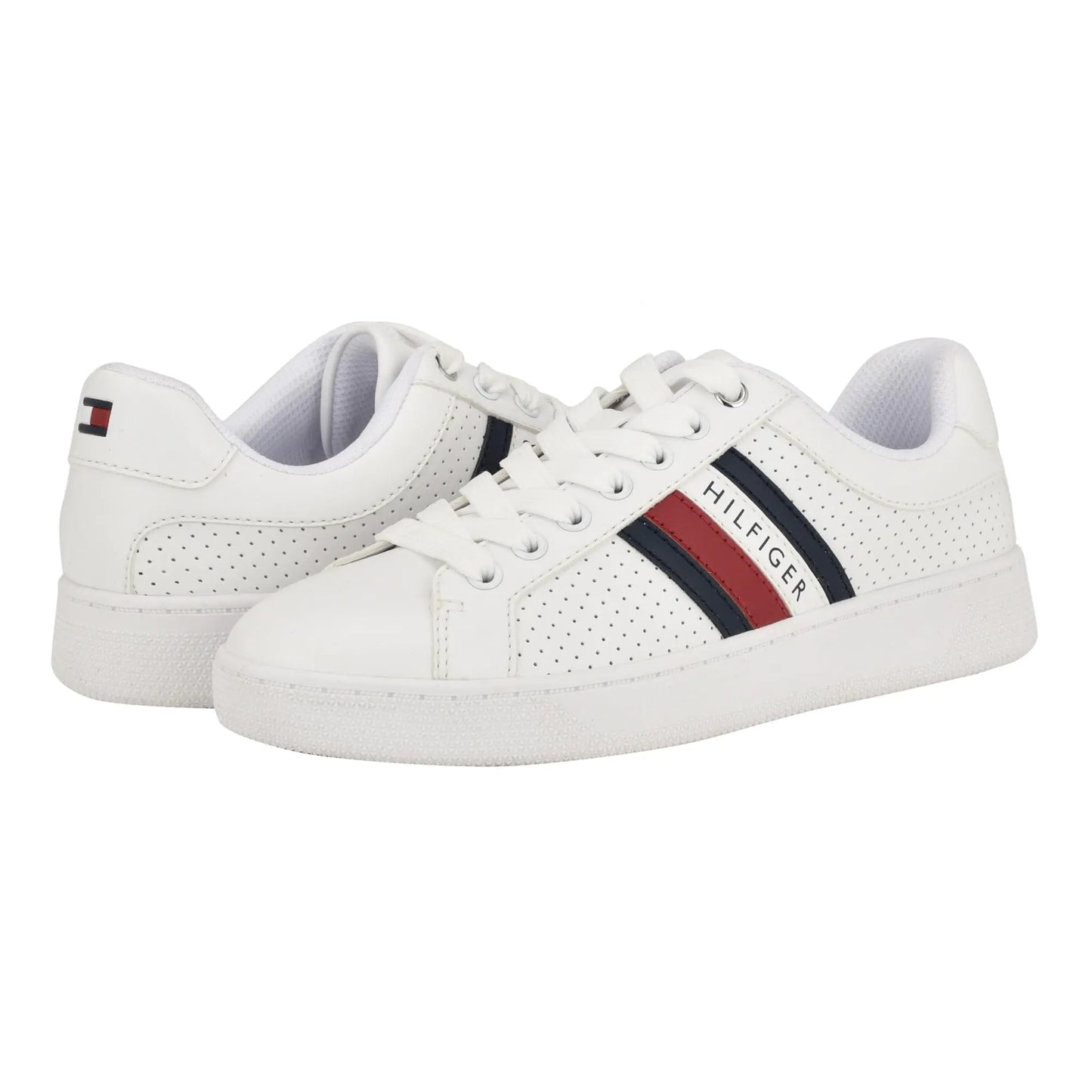 Tommy Hilfiger Womens Jallya Sneaker White 140 6