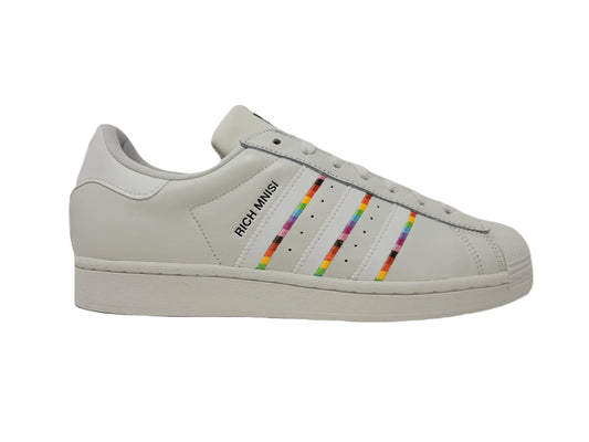adidas Mens Superstar Shoes Owhite/Cblack/Owhite 11 M US