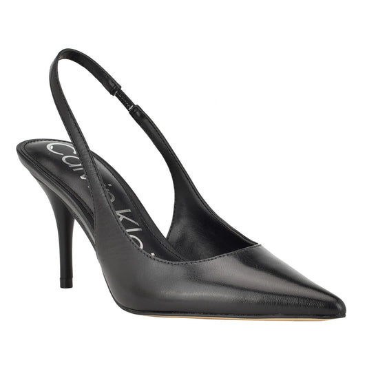 Calvin Klein Womens Cinola Pump Black 001 5