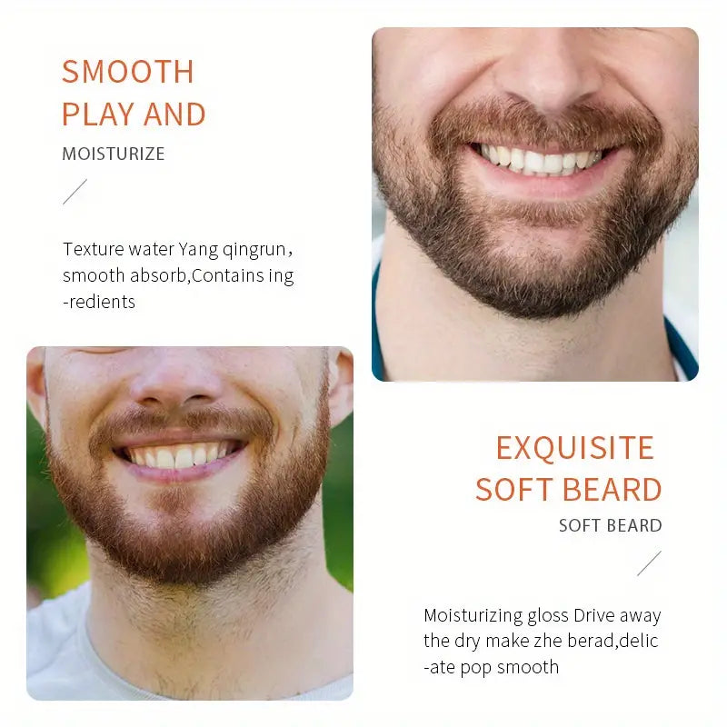 SADOER Beard Oil Set for Men - Moisturizing & Soften