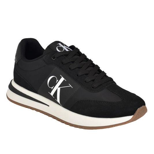 Calvin Klein Mens Pezrand Sneaker Black/White 001 9