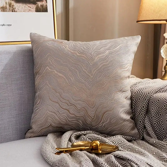 Luxury Modern Lightweight Silk Satin Sofa Cushion Cover