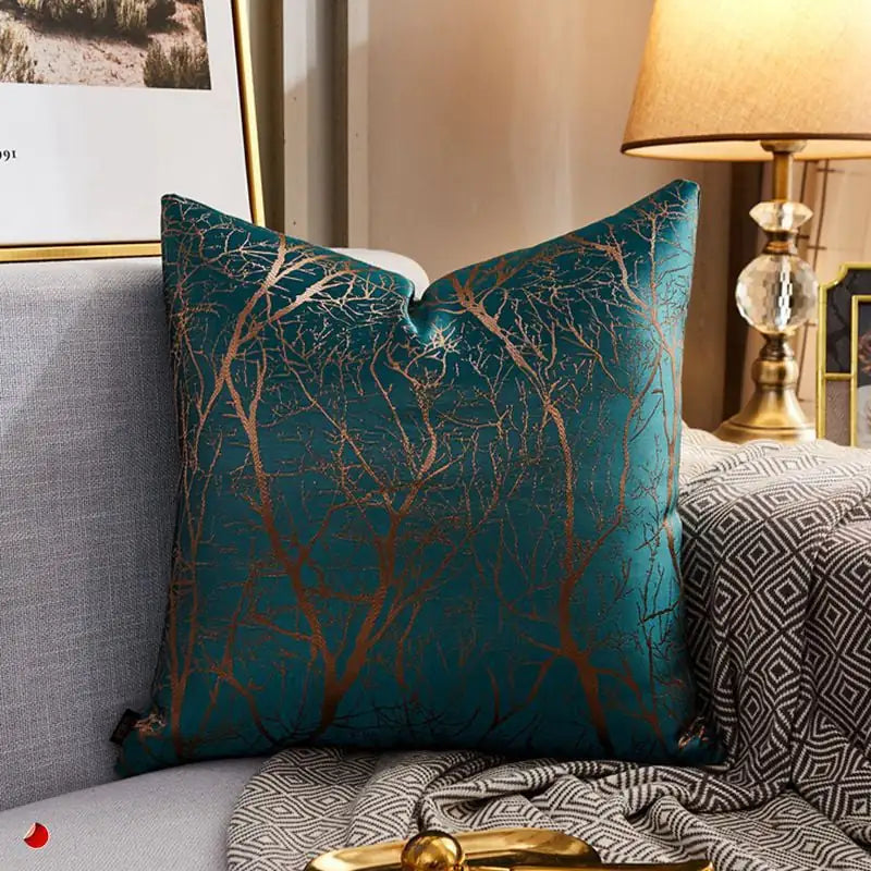 Luxury Modern Lightweight Silk Satin Sofa Cushion Cover