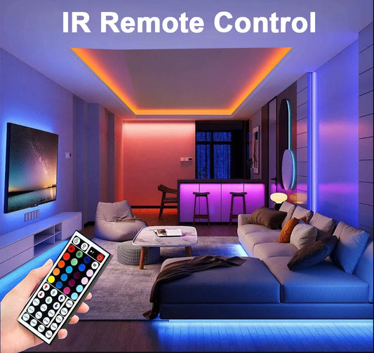 RGB LED Strip Lights with App Control – 5M to 30M Room Decoration