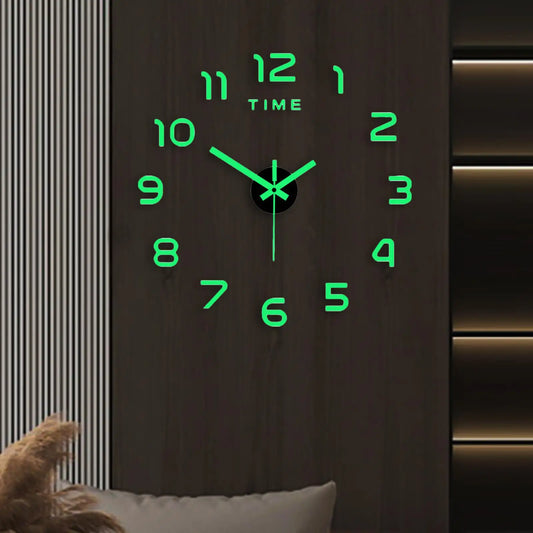 Luminous Wall Clock Stickers