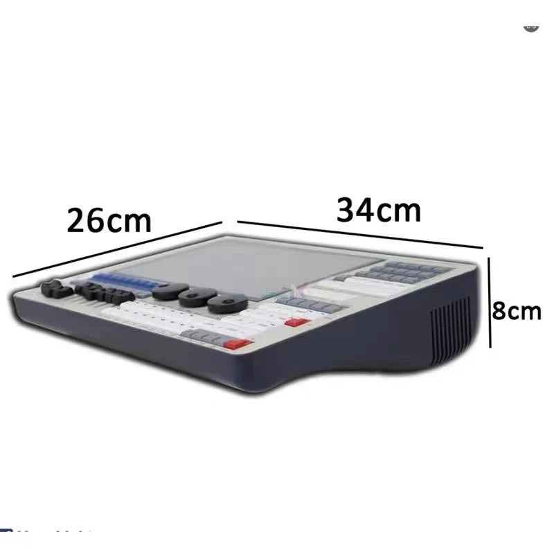 Mini Quartz Mobile Titan DMX Console, Stage Lighting Controller, Built in Battery, Touch Screen, Wi Fi Connection, Professional,