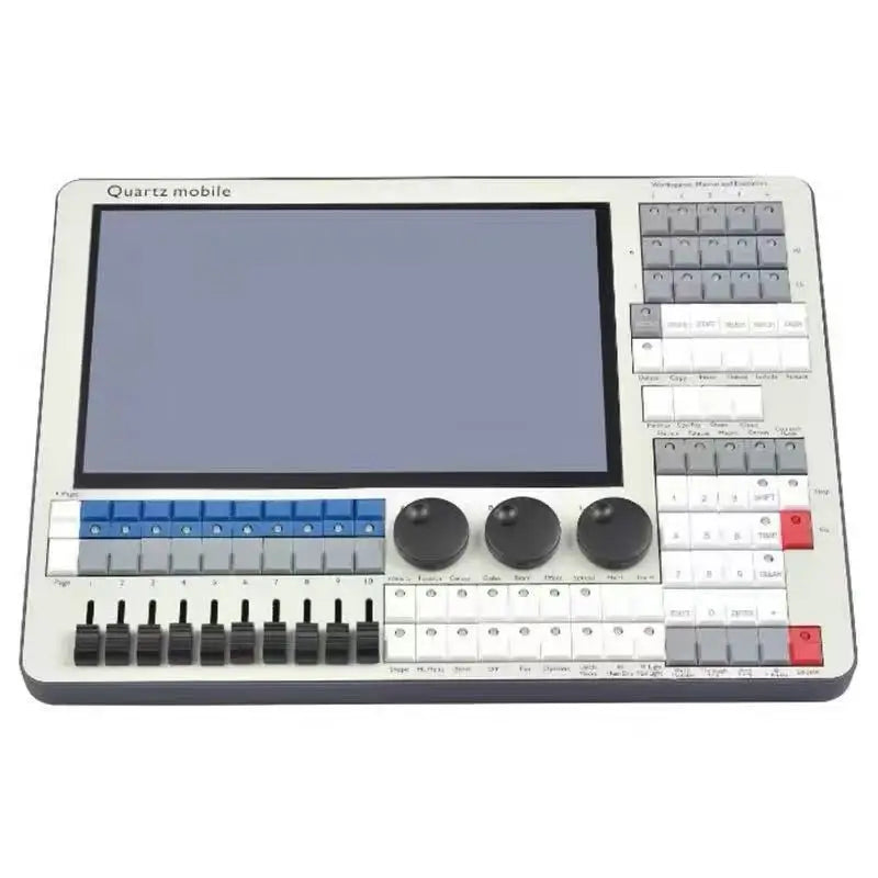 Mini Quartz Mobile Titan DMX Console, Stage Lighting Controller, Built in Battery, Touch Screen, Wi Fi Connection, Professional,