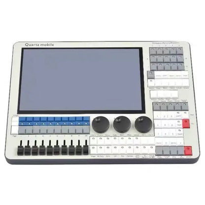 Mini Quartz Mobile Titan DMX Console, Stage Lighting Controller, Built in Battery, Touch Screen, Wi Fi Connection, Professional,
