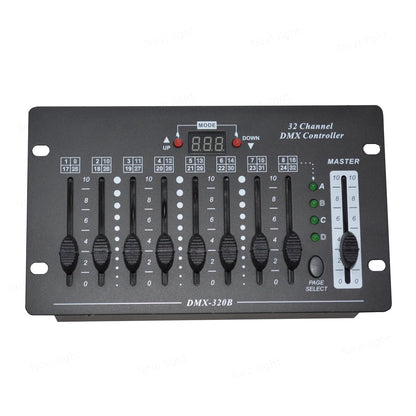 6 16 32 Channel Simple Mini DMX Controller Battery DMX512 Lighting Console for Computer Light Dimmer