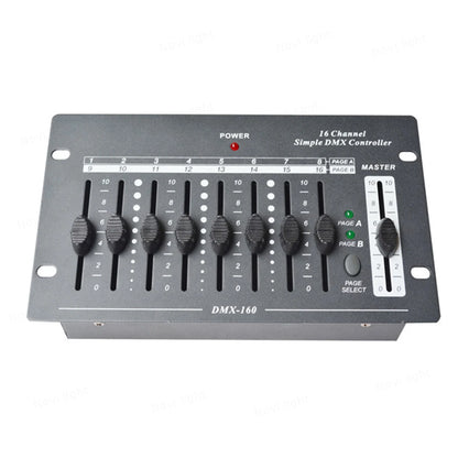 6 16 32 Channel Simple Mini DMX Controller Battery DMX512 Lighting Console for Computer Light Dimmer