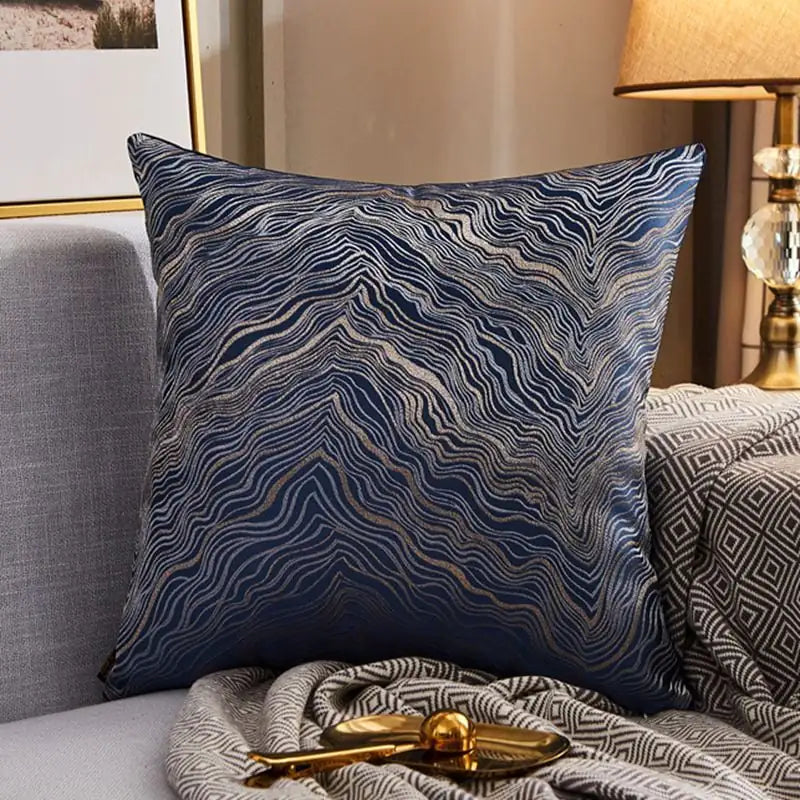 Luxury Modern Lightweight Silk Satin Sofa Cushion Cover