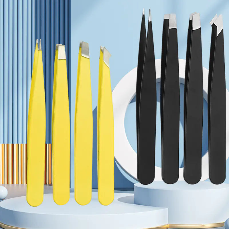 Stainless Steel Precision Tweezers for Beauty Tools