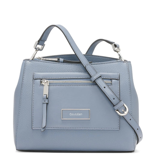 Calvin Klein Hadley Triple Compartment Crossbody Flint Stone One Size