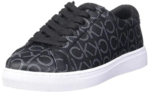 Calvin Klein Womens Gules2 Sneaker Black Logo 6