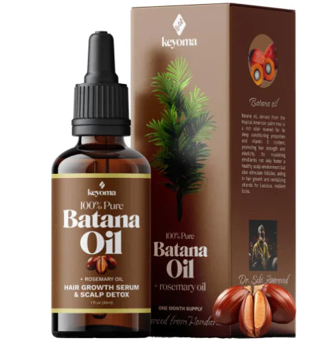 Batana Oil with Rosemary Hair Growth Serum (1 Bottle)