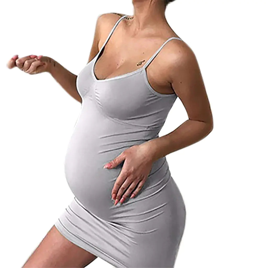 Maternity Dress, Casual Homewear Dress
