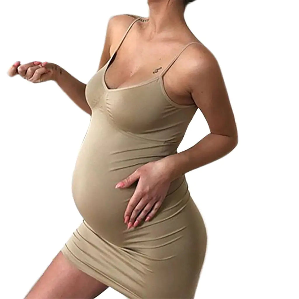 Maternity Dress, Casual Homewear Dress